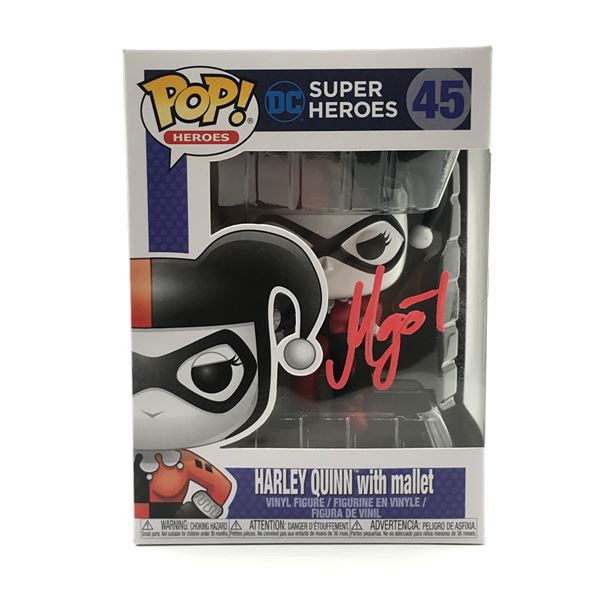 MARGOT ROBBIE SIGNED HARLEY QUINN FUNKO POP - KB COA