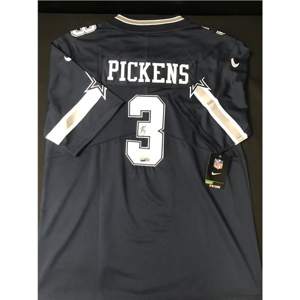 GEORGE PICKENS SIGNED DALLAS COWBOYS CUSTOM JERSEY - ACE COA