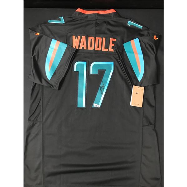 JAYLEN WADDLE SIGNED MIAMI DOLPHINS CUSTOM JERSEY - ACE COA