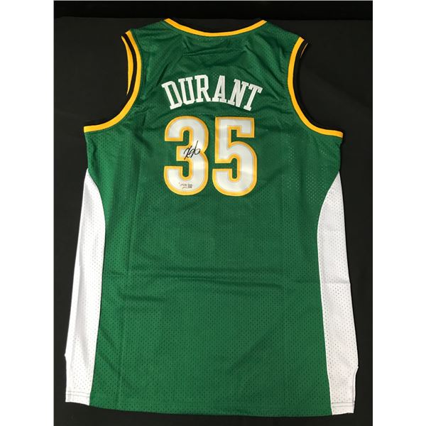 KEVIN DURANT SIGNED SEATTLE SUPERSONICS CUSTOM JERSEY - ACE COA