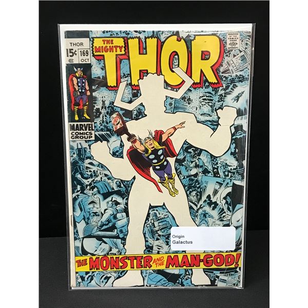 THE MIGHTY THOR #169 ORIGINA GALACTUS - MARVEL COMICS