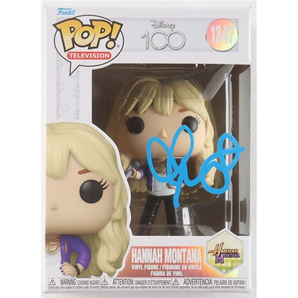 MILEY CYRUS SIGNED HANNAH MONTANA FUNKO POP - BECKETT COA