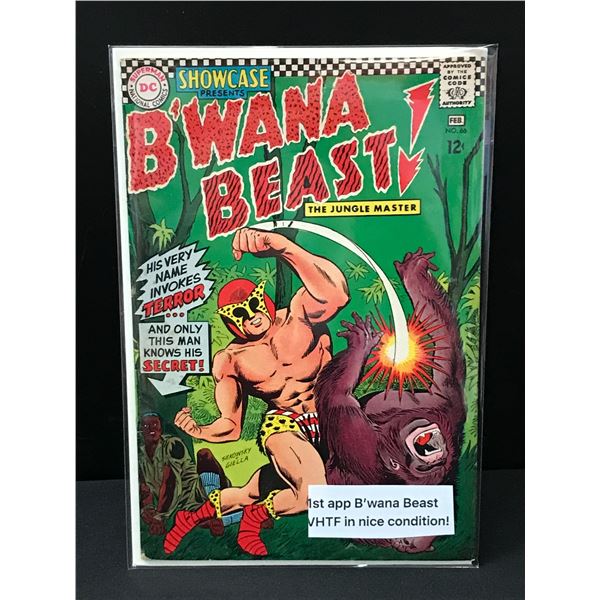 B'WANA BEAST #66 1ST APP B'WANA BEAST - DC COMICS