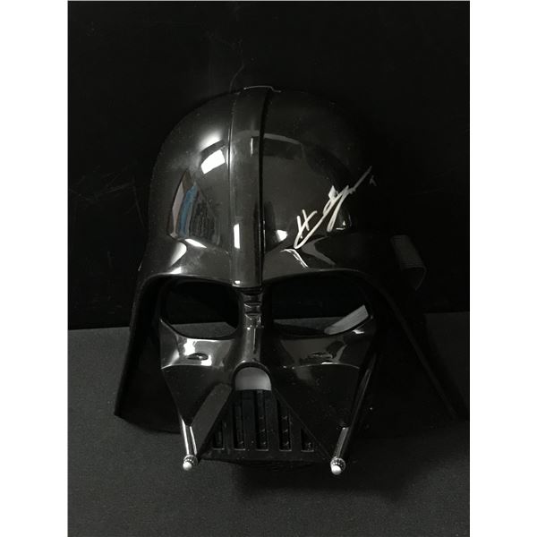 HAYDEN CHRISTENSEN SIGNED DARTH VADER HELMET - WWOC COA
