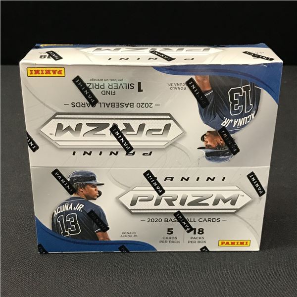 2020 PANINI PRIZM BASEBALL SEALED HOBBY TRADING CARDS BOX