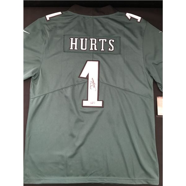 JALEN HURTS SIGNED PHILADELPHIA EAGLES CUSTOM JERSEY - ACE COA