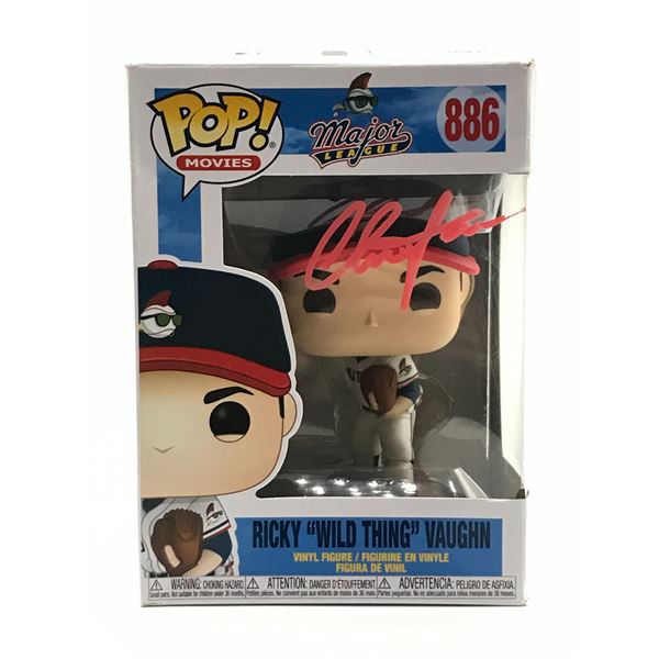 CHARLIE SHEEN SIGNED WILD THING FUNKO POP - KB COA