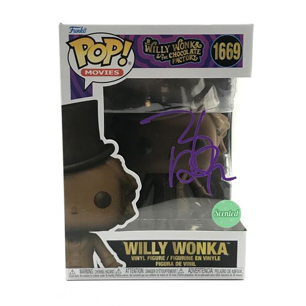 JOHNNY DEPP SIGNED WILLY WONKA FUNKO POP - KB COA