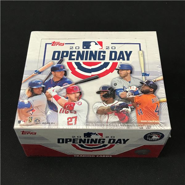 2020 TOPPS OPENING DAY BASEBALL SEALED HOBBY TRADING CARDS BOX
