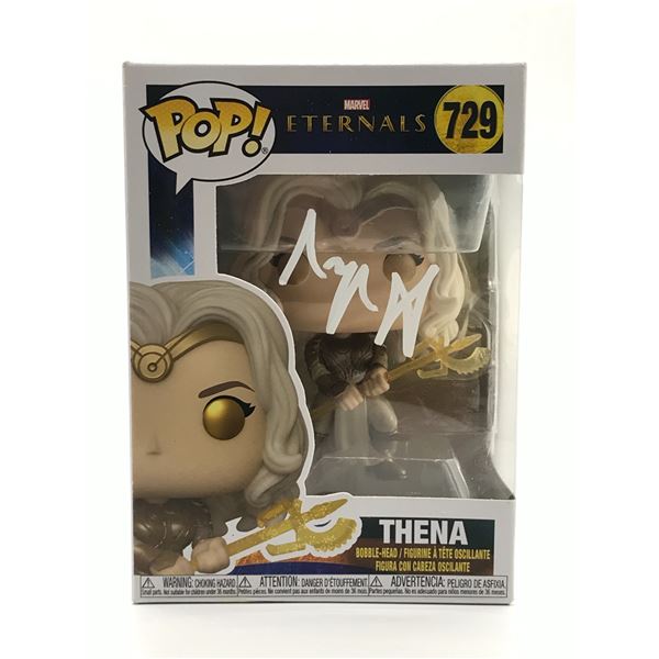ANGELINA JOLIE SIGNED THENA FUNKO POP - KB COA