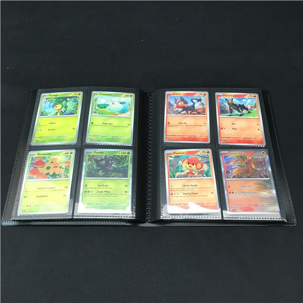 BINDER OF POKEMON TCG TRADING CARDS