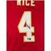 Image 2 : RASHEE RICE SIGNED CUSTOM JERSEY - ELITE SPORTS COA