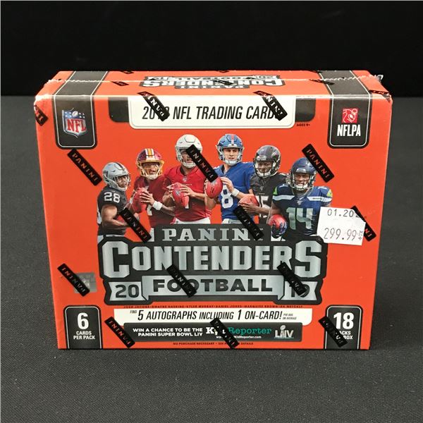 2019 PANINI CONTENDERS FOOTBALL SEALED HOBBY TRADING CARDS BOX