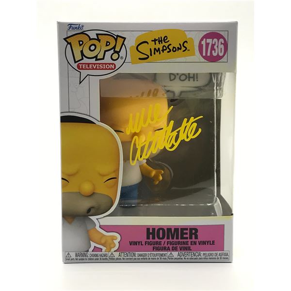 DAN CASTELLANETA SIGNED HOMER SIMPSON FUNKO POP - KB COA