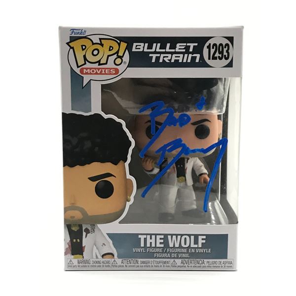 BAD BUNNY SIGNED WOLF FUNKO POP - KB COA
