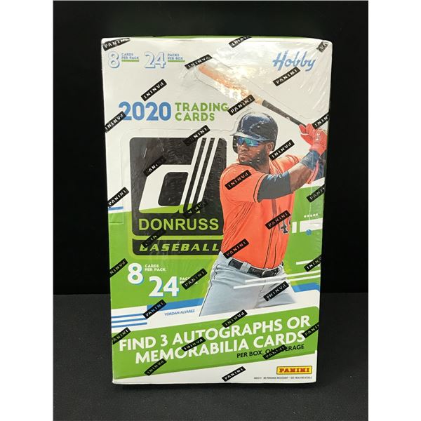 2020 PANINI DONRUS BASEBALL SEALED TRADING CARDS HOBBY BOX