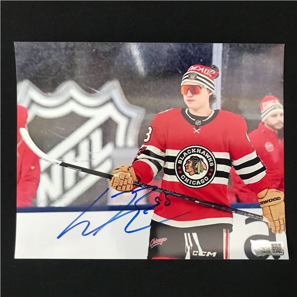 CONNOR BEDARD SIGNED 8X10 - ACE COA