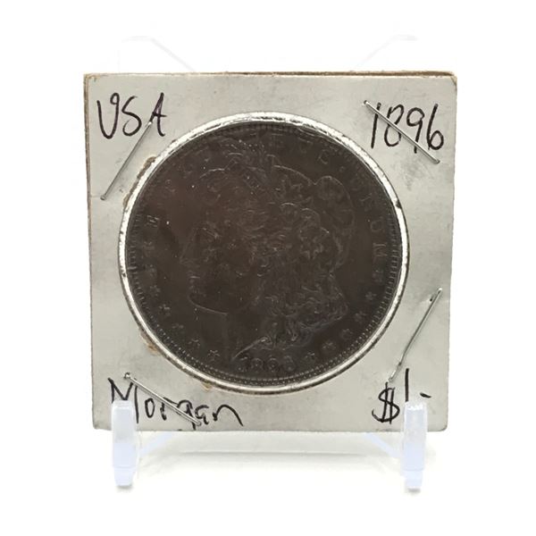 MORGAN SILVER DOLLAR - 1896