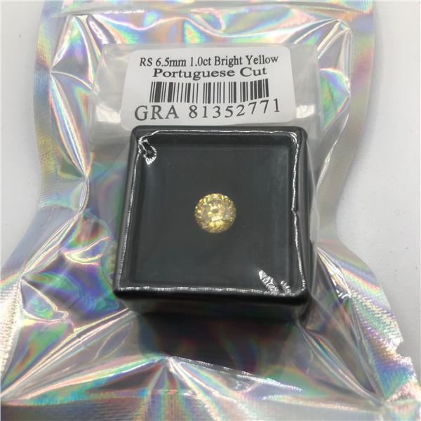 1 CARAT MOISSANITE WITH GRA REPORT