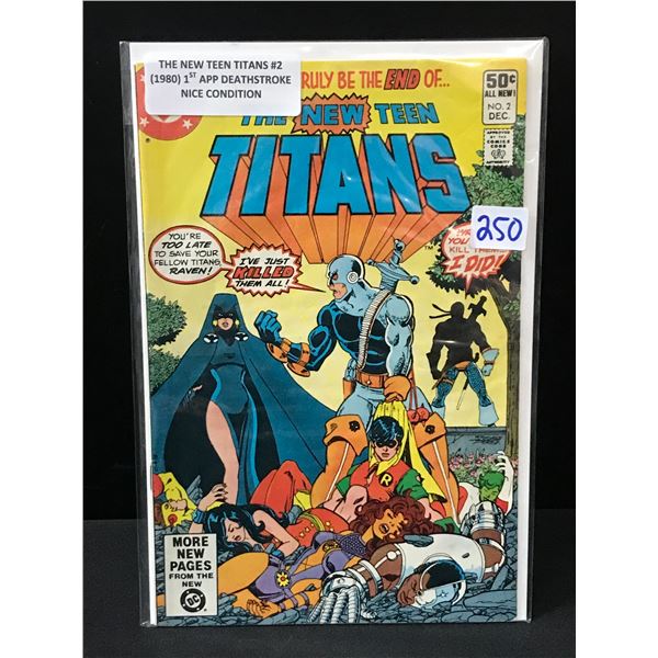 THE NEW TEEN TITANS #2 1ST APP DEATHSTROKE - DC COMICS