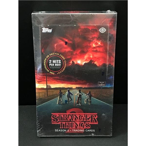 STRANGER THINGS SEASON TWO SEALED HOBBY TRADING CARDS BOX