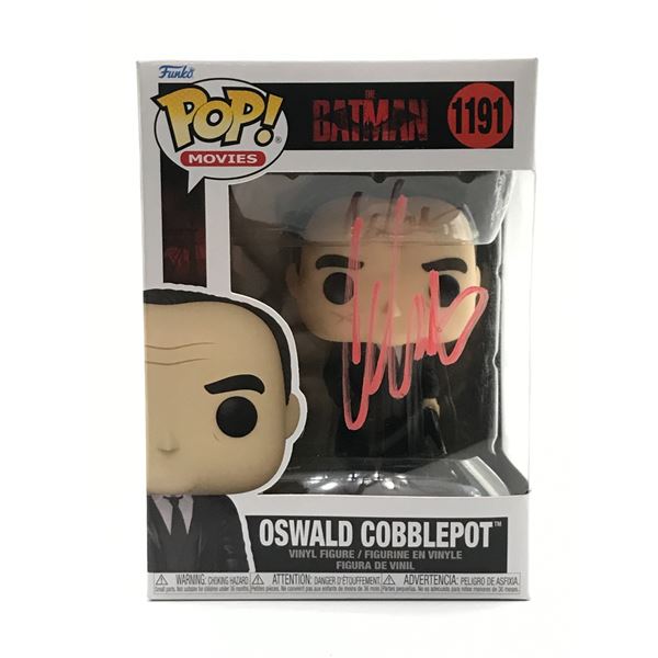 COLIN FARREL SIGNED OSWALD COBBLEPOT FUNKO POP - KB COA