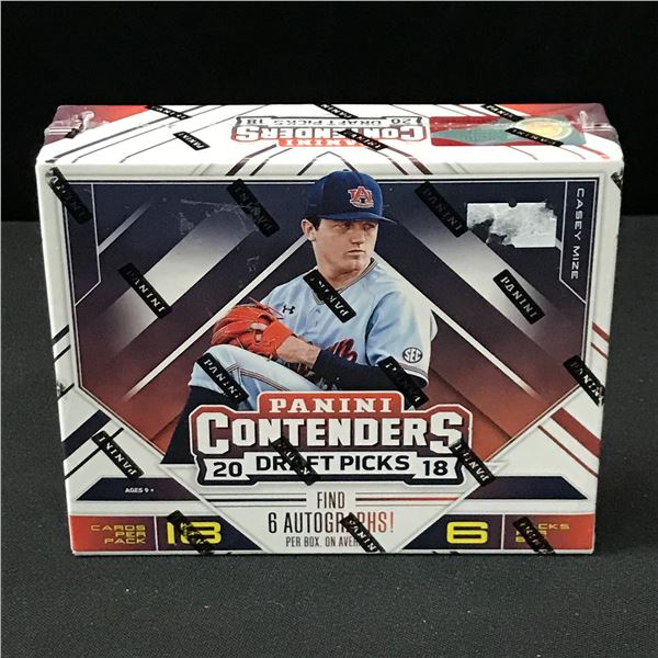 2018 PANINI CONTENDERS DRAFT PICKS SEALED TRADING CARDS BOX