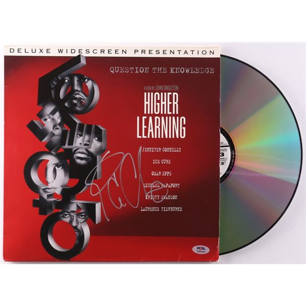 ICE CUBE SIGNED HIGHER LEARNING LASER DISC - PSA COA
