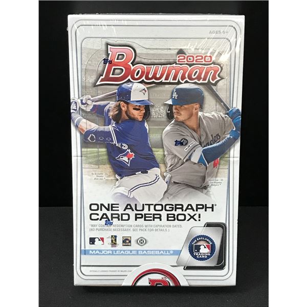 2020 BOWMAN SEALED HOBBY TRADING CARDS BOX