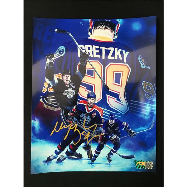 WAYNE GRETZKY SIGNED 8X10 - ACE COA