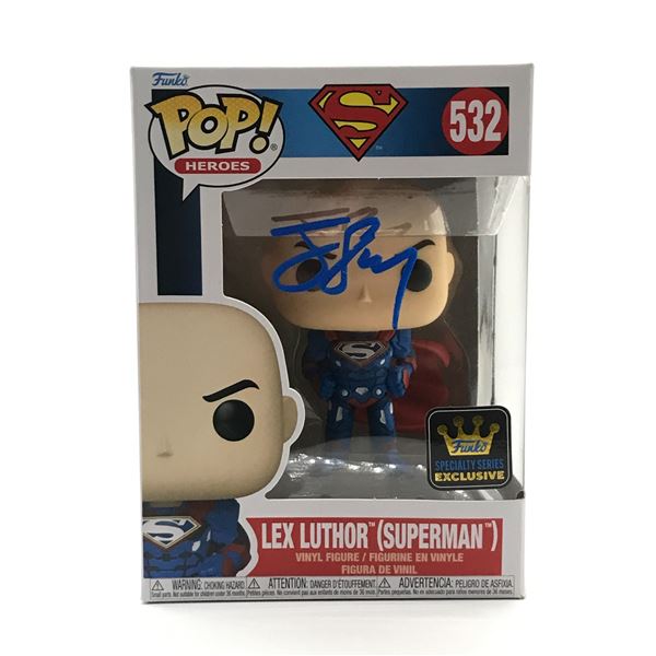 JESSIE EISENBERG SIGNED LEX LUTHOR FUNKO POP - KB COA