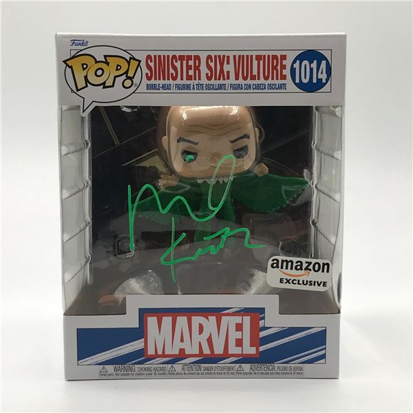 MICHAEL KEATON SIGNED VULTURE FUNKO POP - KB COA