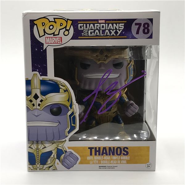 JOSH BROLIN SIGNED THANOS FUNKO POP - KB COA
