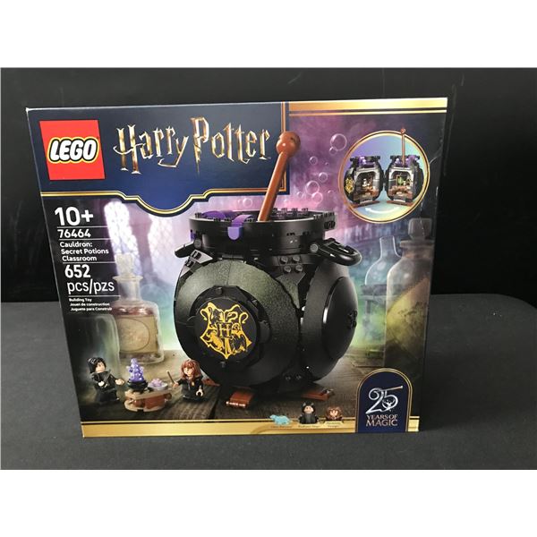 SEALED LEGO 76464 HARRY POTTER CAULDRON: SECRET POTIONS CLASSROOM  IN ORIGINAL PACKAGING
