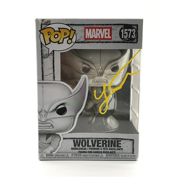 HUGH JACKMAN SIGNED WOLVERINE FUNKO POP - KB COA