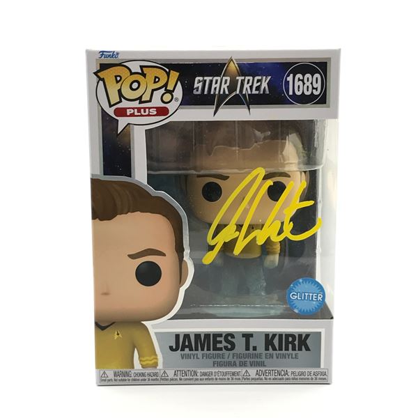 WILLIAM SHATNER SIGNED CAPTAIN KIRK STAR TREK FUNKO POP - WWOC COA