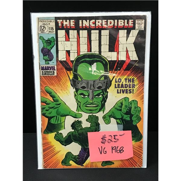 THE INCREDIBLE HULK #115 - MARVEL COMICS