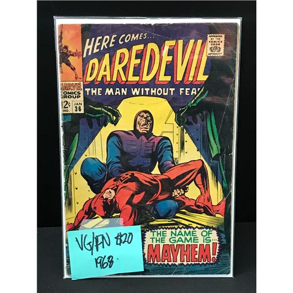 DAREDEVIL #36 (1968) - MARVEL COMICS