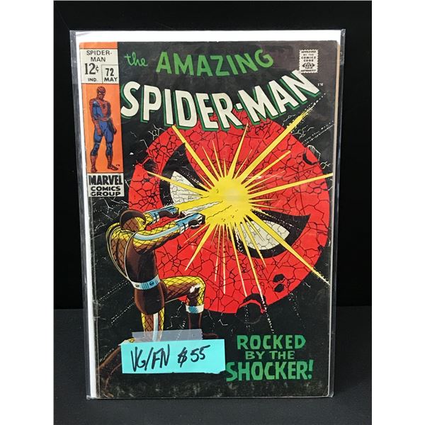 THE AMAZING SPIDERMAN #72 - MARVEL COMICS