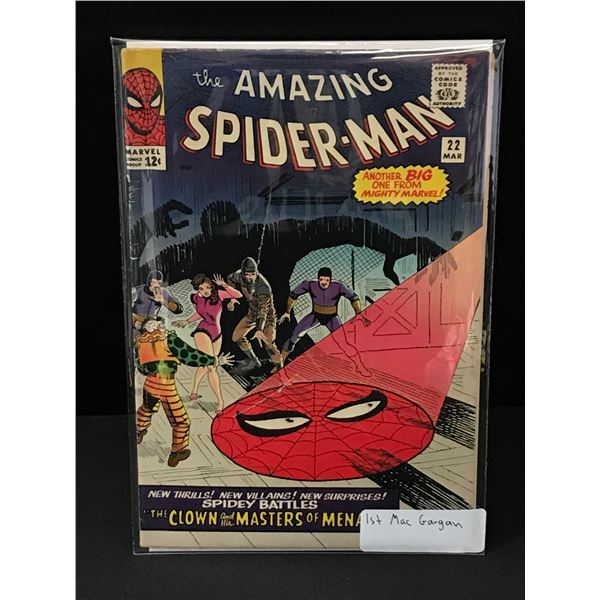 THE AMAZING SPIDERMAN #22 1ST MAC GARGAN - MARVEL COMICS