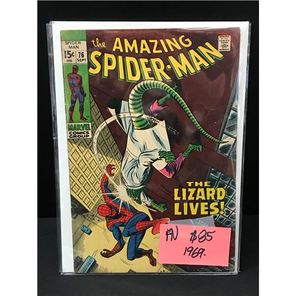 THE AMAZING SPIDERMAN #76 (1969) - MARVEL COMICS