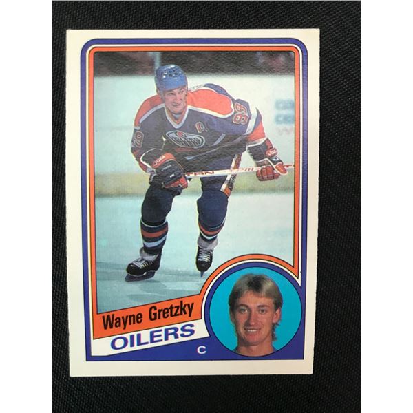 1984-85 TOPPS WAYNE GRETZKY HOCKEY TRADING CARD