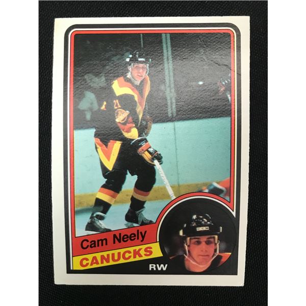 1984 OPC CAM NEELY ROOKIE CARD