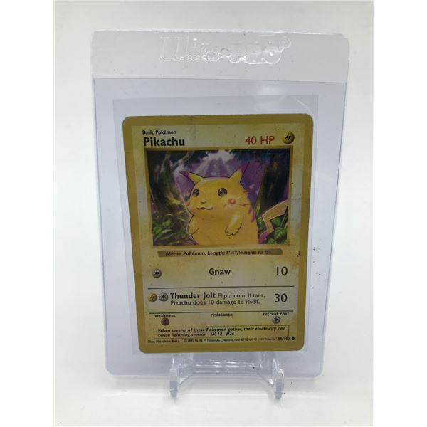 POKEMON TCG PIKACHU 1999 BASE SET TRADING CARD