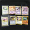 Image 1 : LOT OF 8 POKEMON TCG TRADING CARDS IN SLEEVES