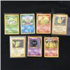 Image 1 : LOT OF 7 POKEMON TCG TRADING CARDS IN SLEEVES