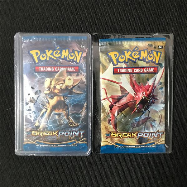 LOT OF 2 POKEMON TCG BREAK POINT SEALED BOOSTER PACKS