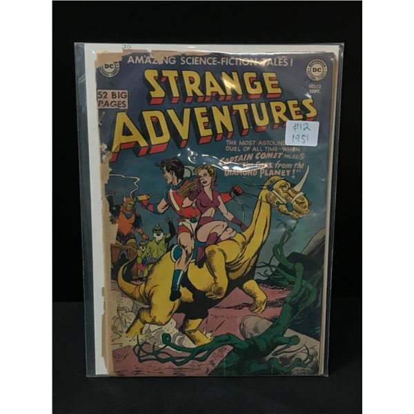 STRANGE ADVENTURES #12 (1951) - DC COMICS