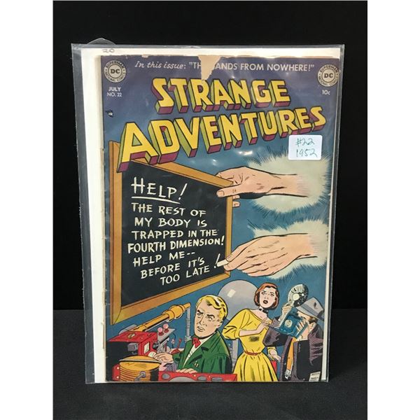 STRANGE ADVENTURES #22 (1952) - DC COMICS