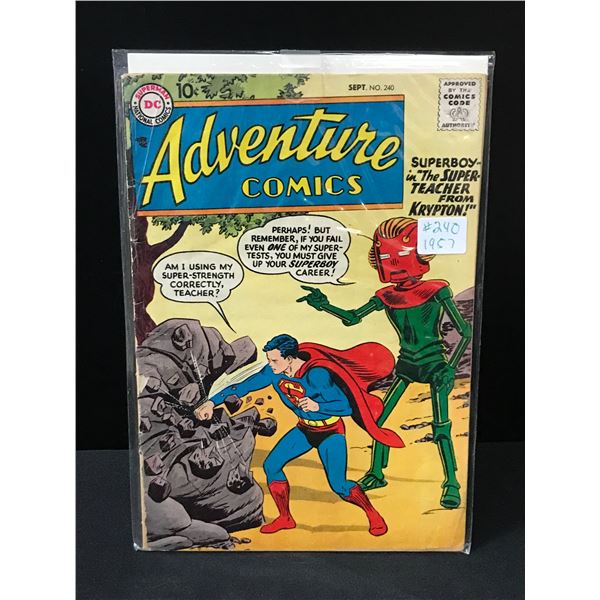 ADVENTURE COMICS #240 (1957) - DC COMICS